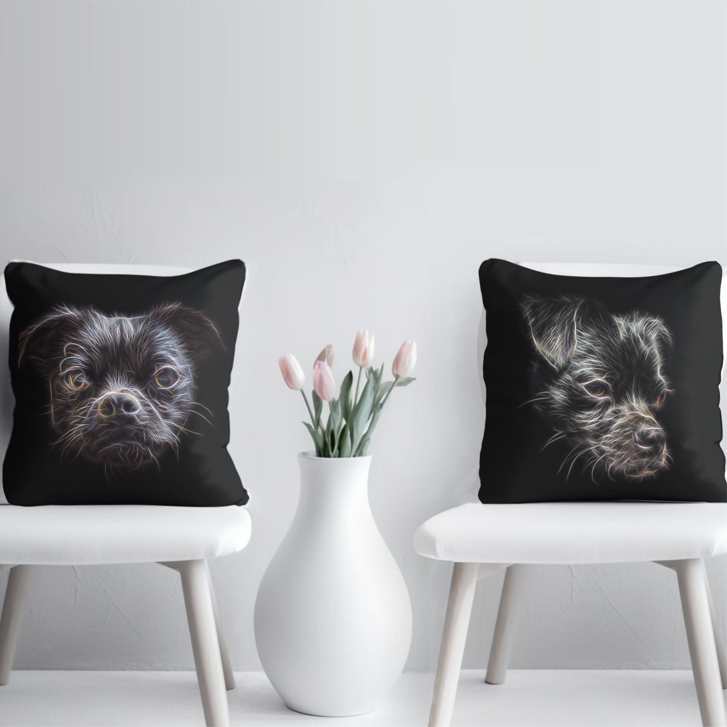Black Chug Cushion