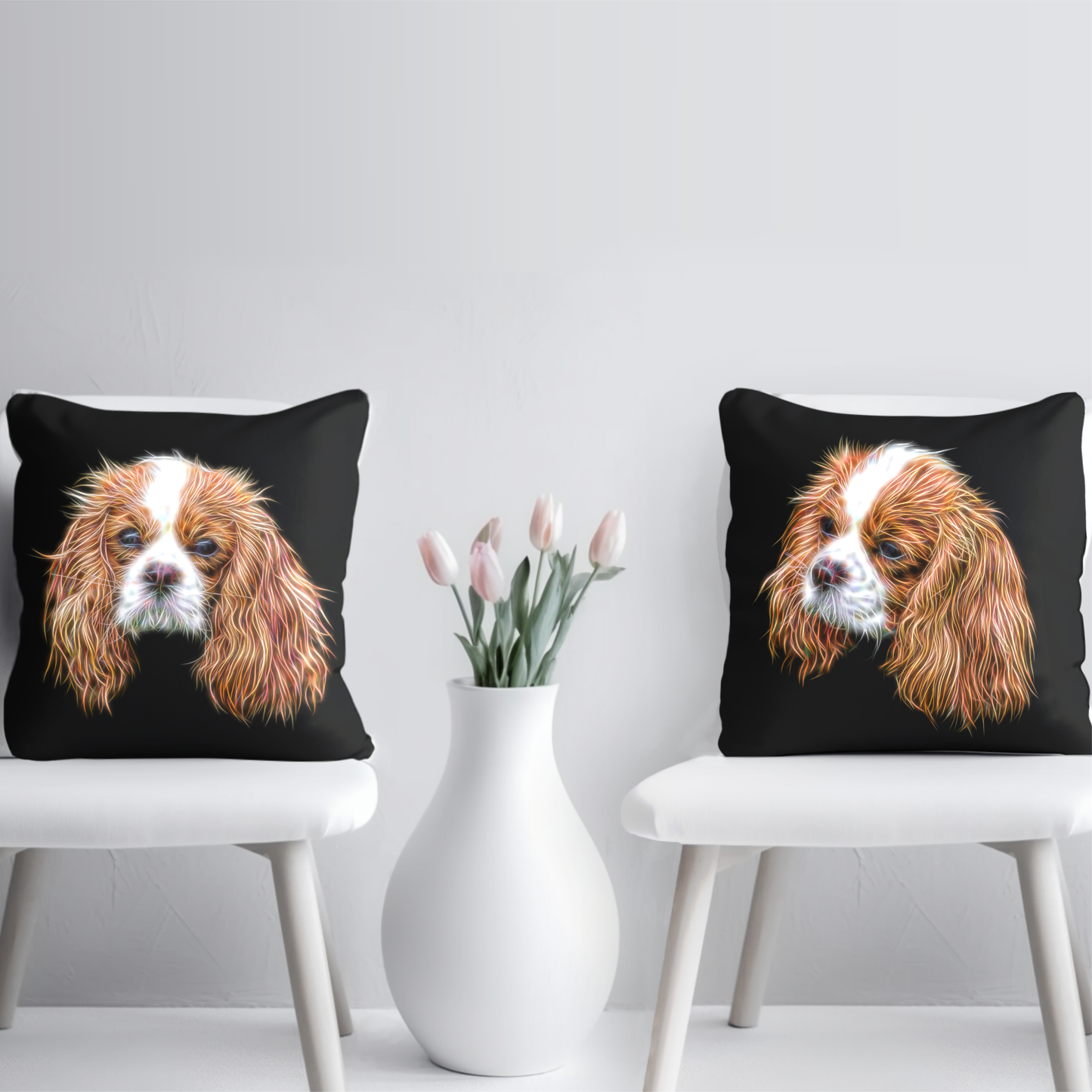 Blenheim Cavalier King Charles Spaniel Cushion
