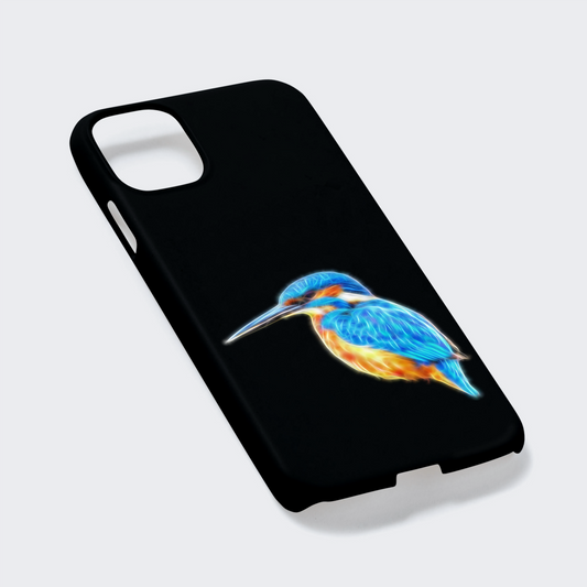 Bird Phone Case with Stunning Fractal Art Design. For Samsung or iPhone. Designs include Parrot Budgie Hawk Finch Eagle Cockatiel and more
