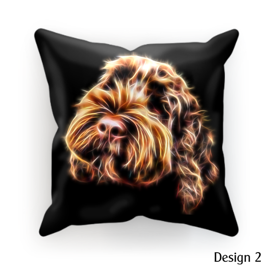 Chocolate Cockapoo Cushion