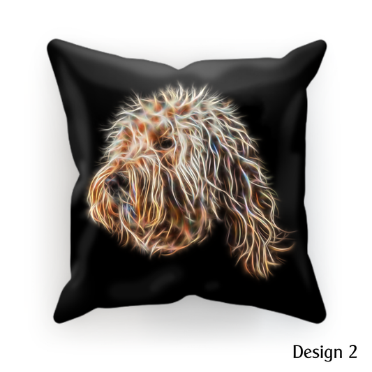Gold Labradoodle Cushion