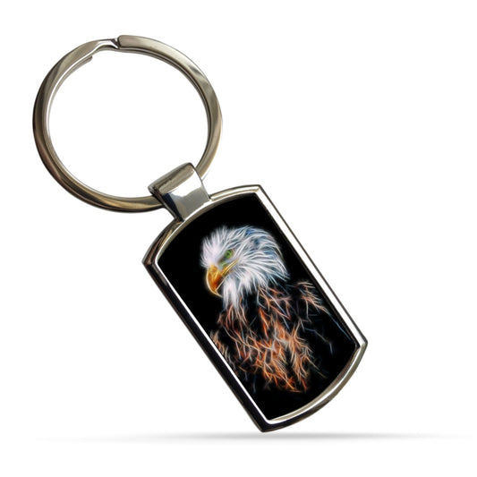 Bird Keychain including Parrots, Hawk, Finch, Eagle, and Budgie. A Perfect Gift for Avian Lover.