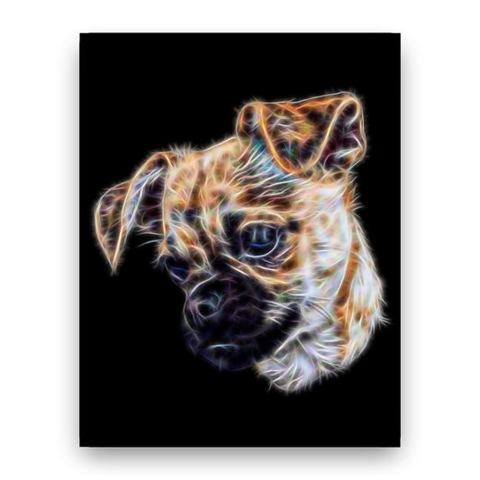 Chug Print with Stunning Fractal Art Design. Various Sizes Available