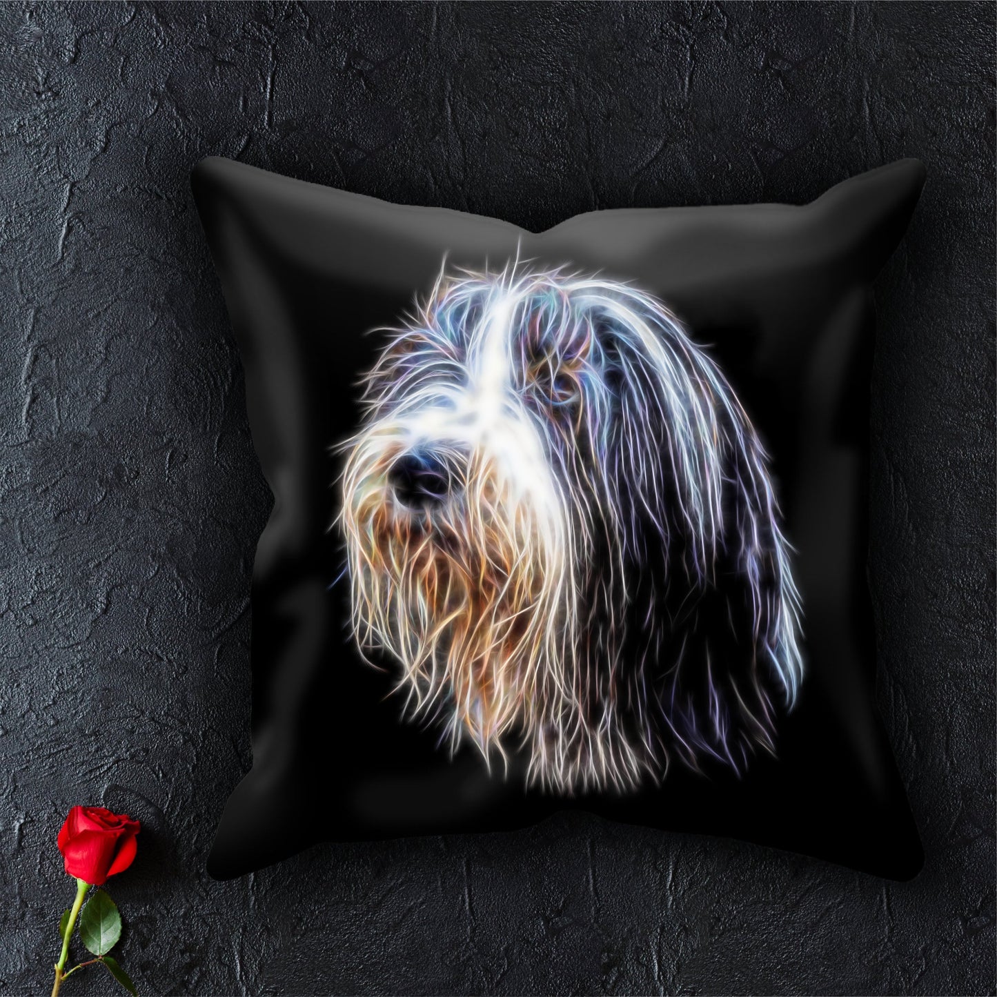 Bearded Collie Cushion