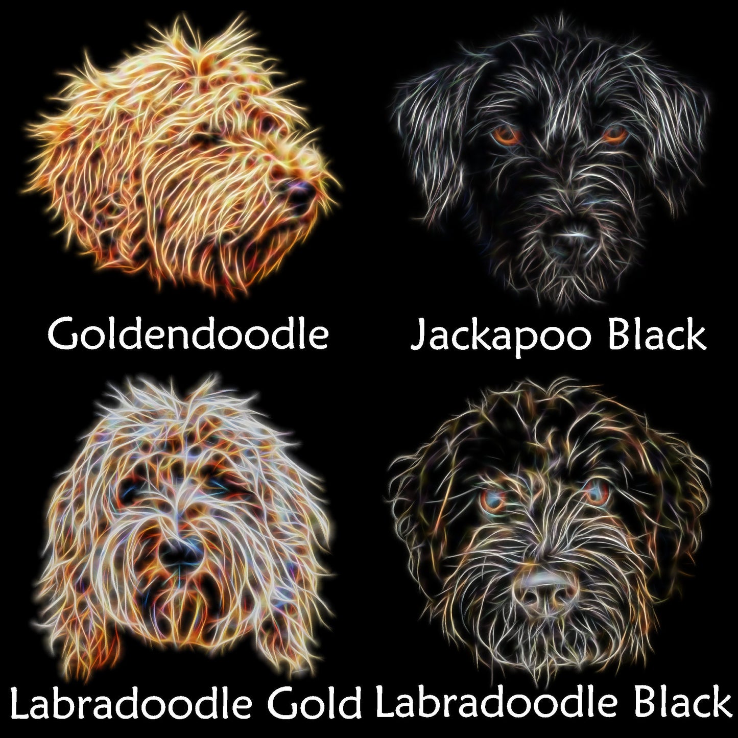 Cross Breed Dog Cushion with Insert. Various Breeds including Cockapoo Labradoodle Cavapoo Cavachon Chorkie Jackapoo Sprocker and more