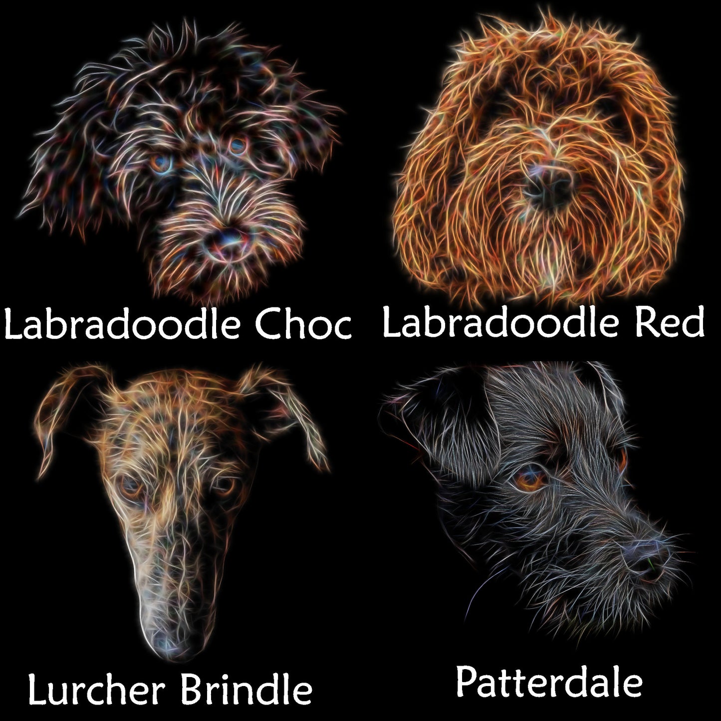 Cross Breed Dog Cushion with Insert. Various Breeds including Cockapoo Labradoodle Cavapoo Cavachon Chorkie Jackapoo Sprocker and more