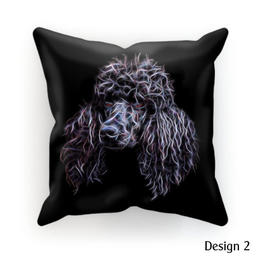 Black Poodle Cushion