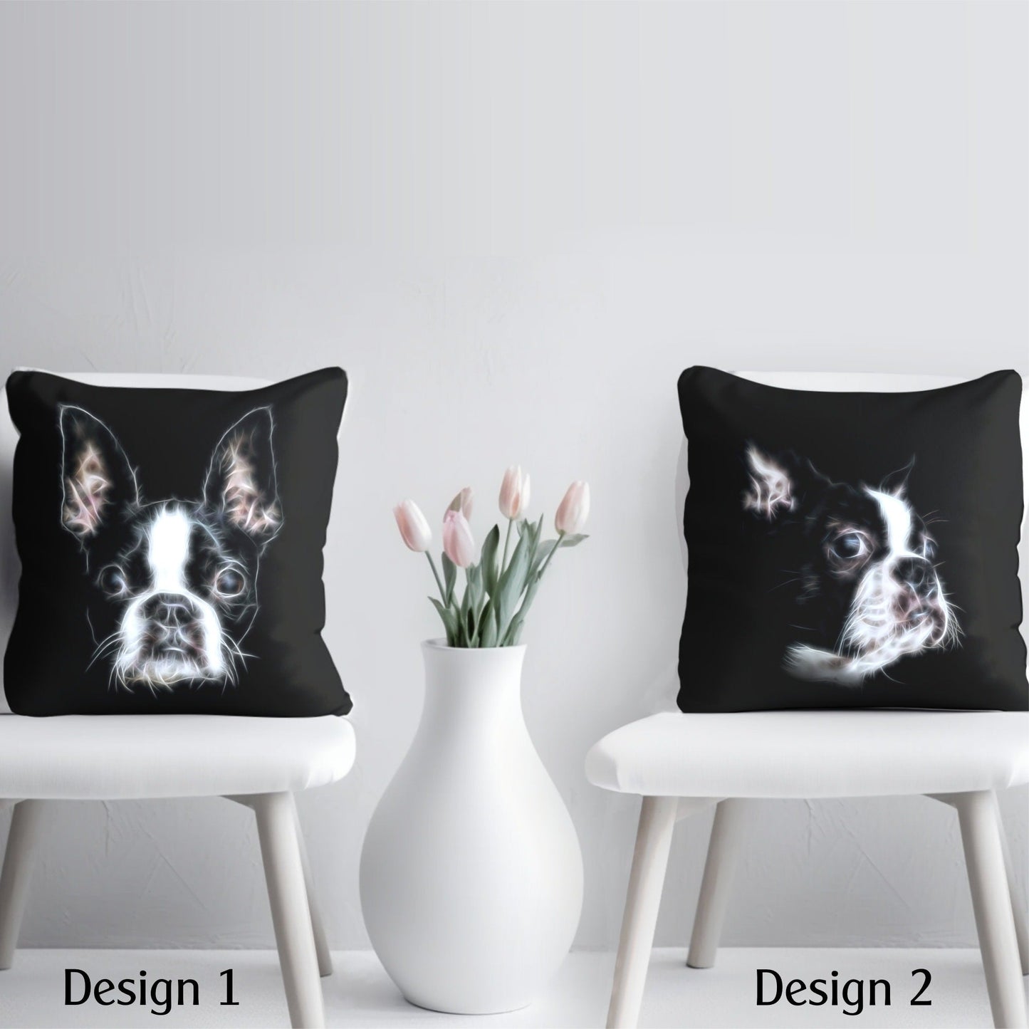 Boston Terrier Cushion