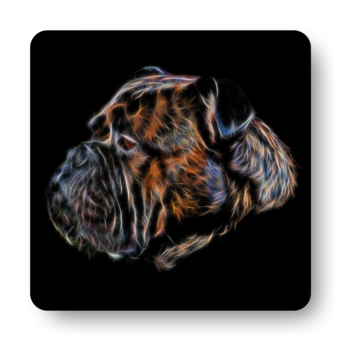 Brindle Bullmastiff Coaster