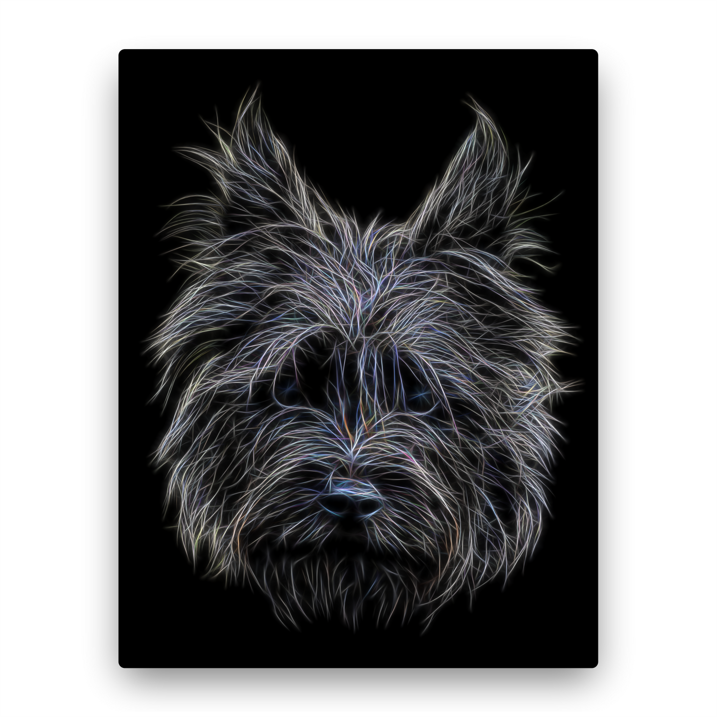 Cairn Terrier Metal Wall Plaque