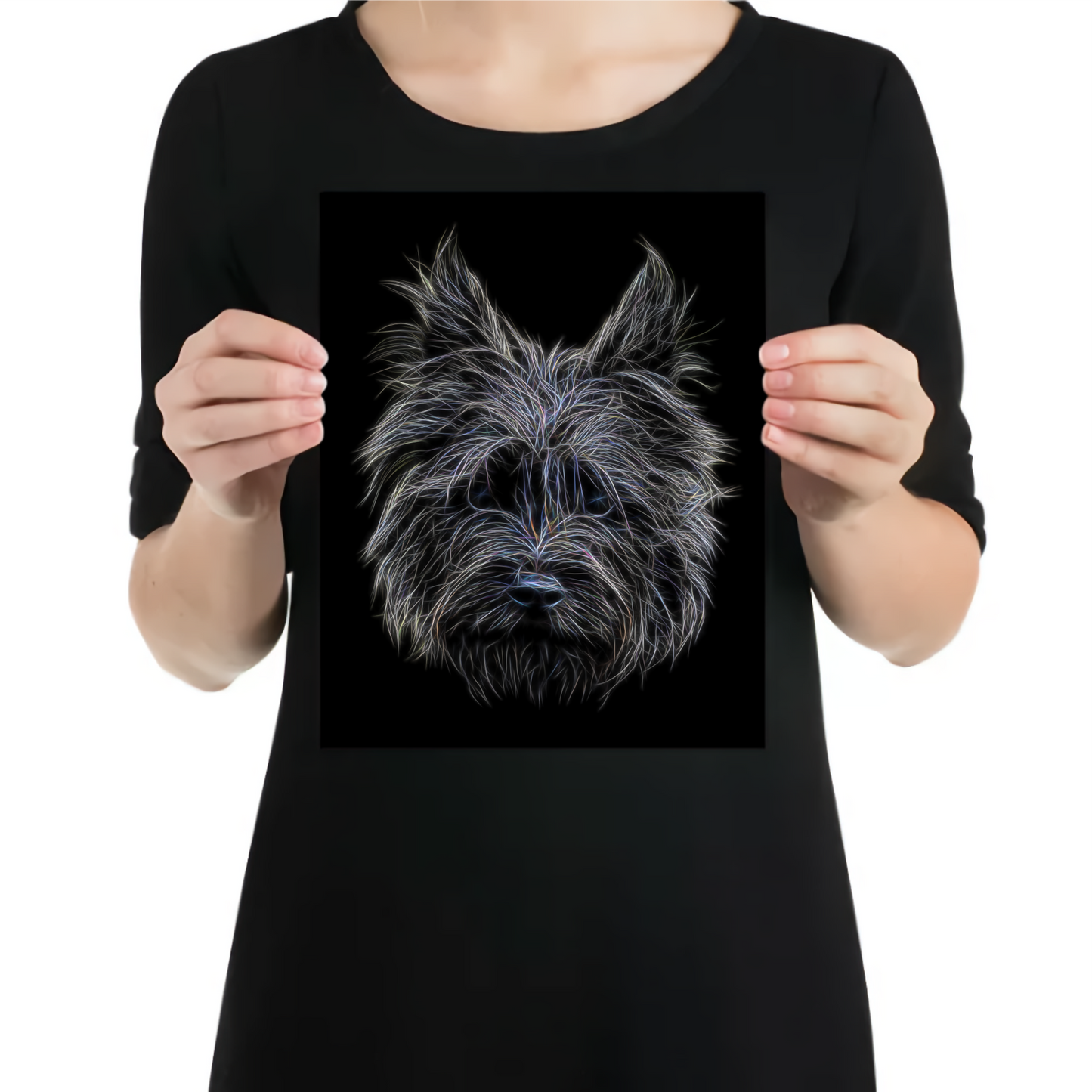 Cairn Terrier Metal Wall Plaque