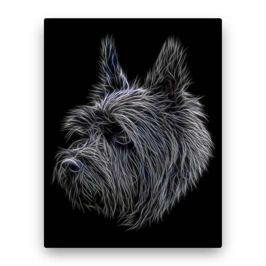 Cairn Terrier Metal Wall Plaque