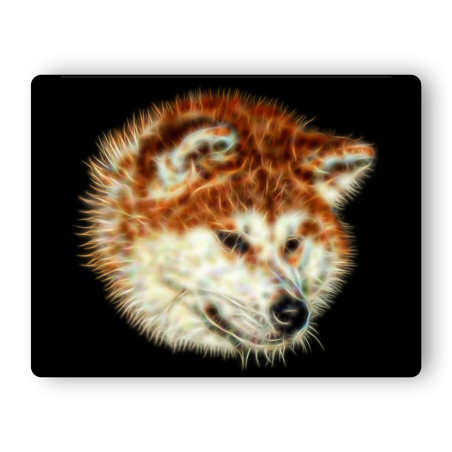 Akita Inu Metal Wall Plaque
