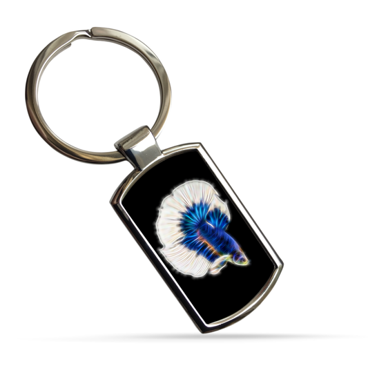 Betta Fish Keyrings - Various Designs