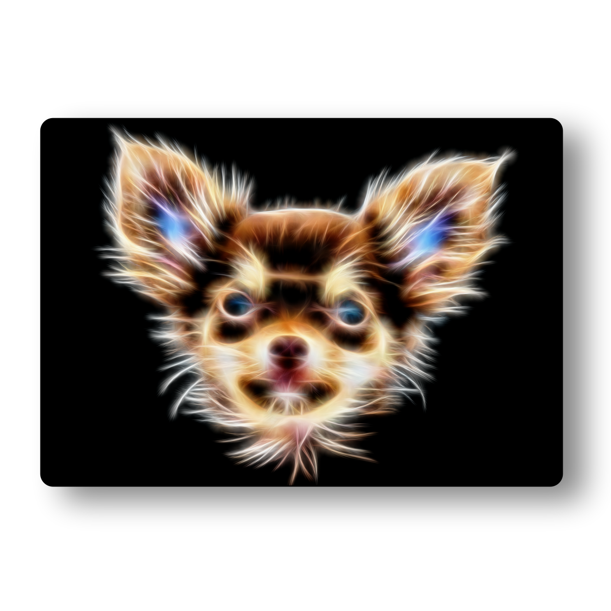 Chihuahua Metal Wall Plaque