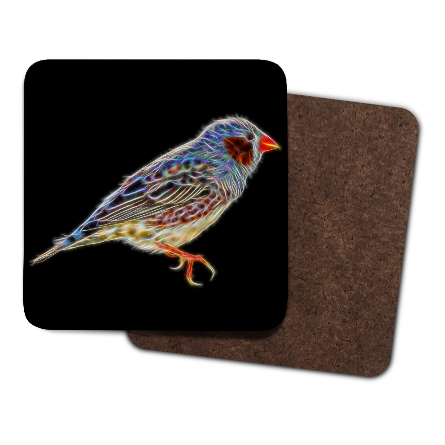 Zebra Finch Coaster