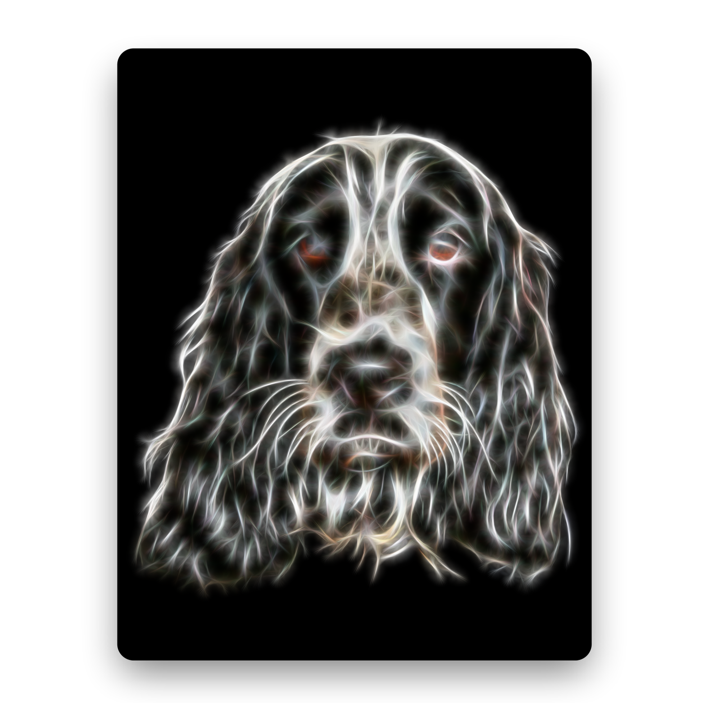 Cocker Spaniel Metal Wall Plaque