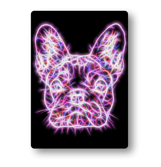 French Bulldog Metal Wall Plaque