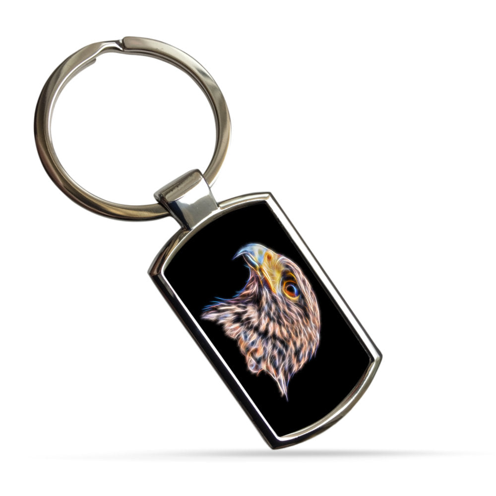 Bird Keychain including Parrots, Hawk, Finch, Eagle, and Budgie. A Perfect Gift for Avian Lover.