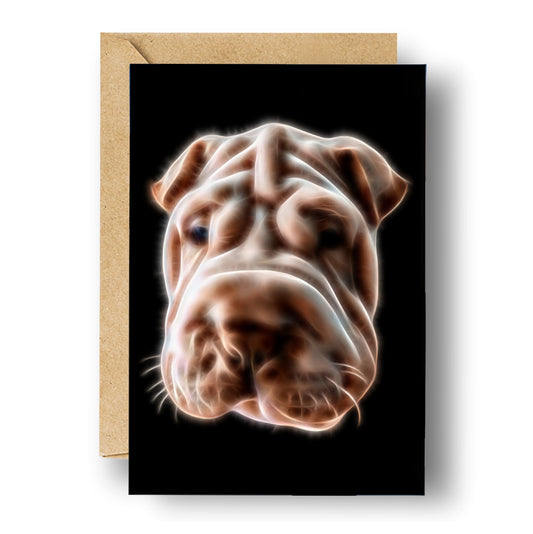 Shah Pei Greeting Card