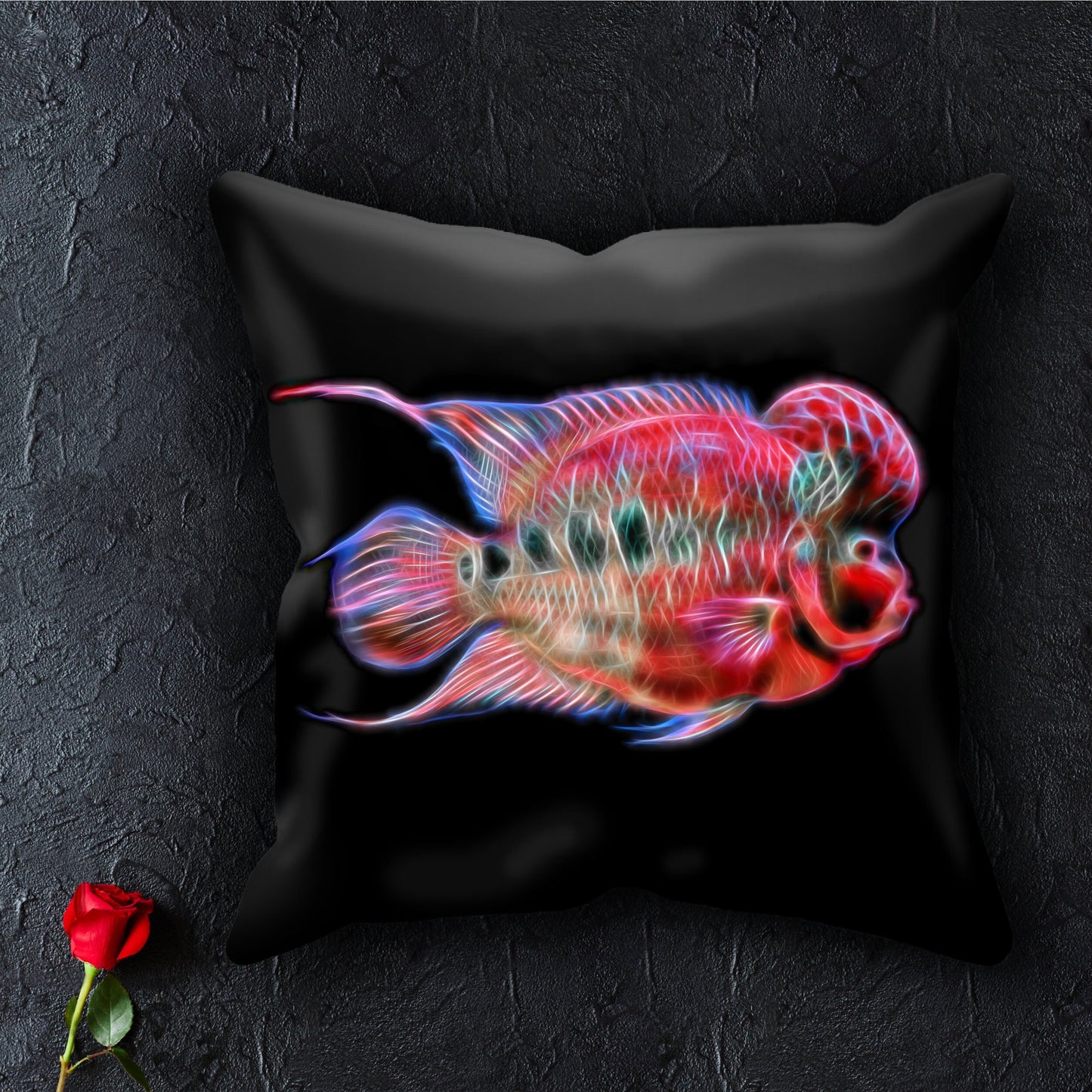 Flowerhorn Cushion Pillow