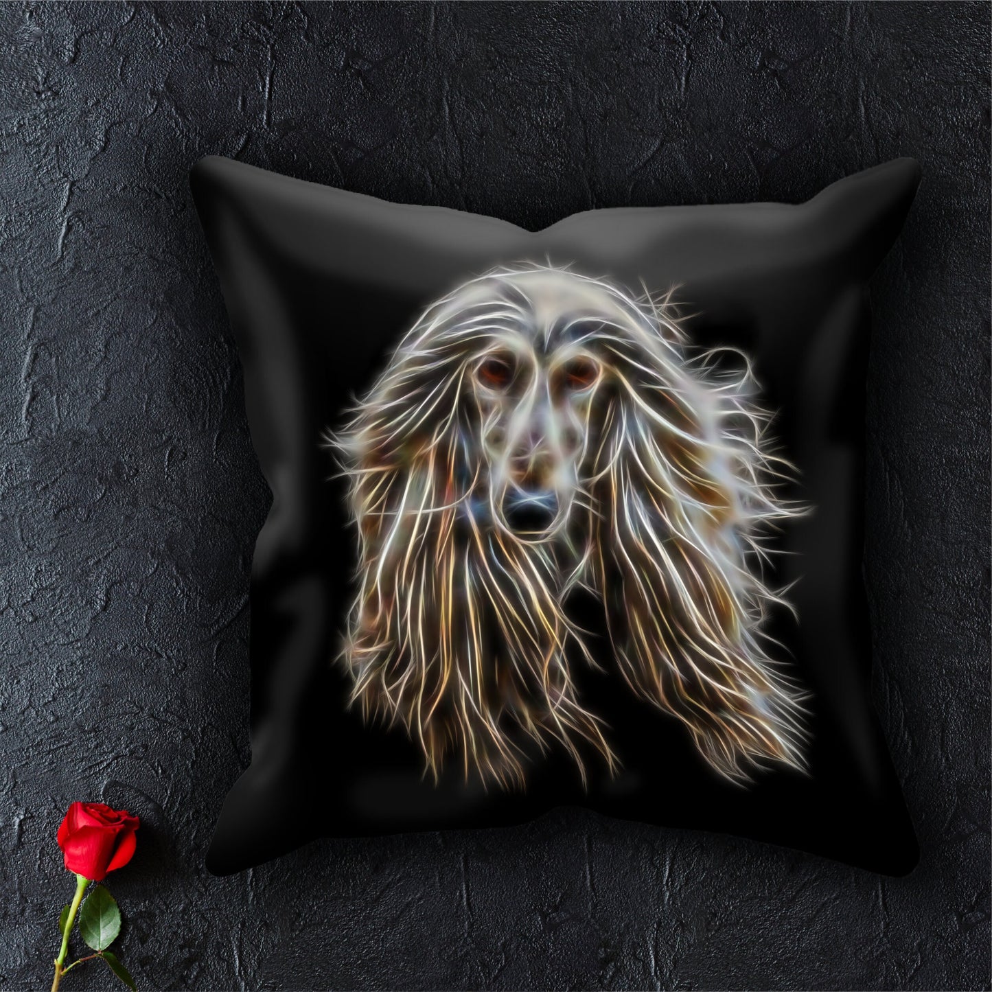 Afghan Hound Cushion and Insert
