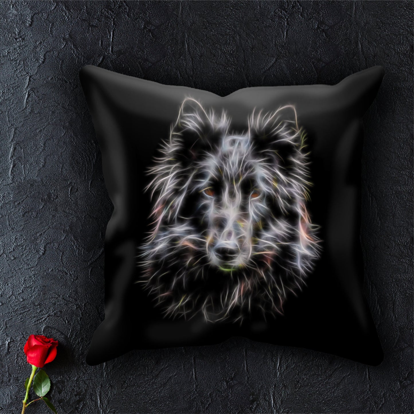 Belgian Groenendael Cushion