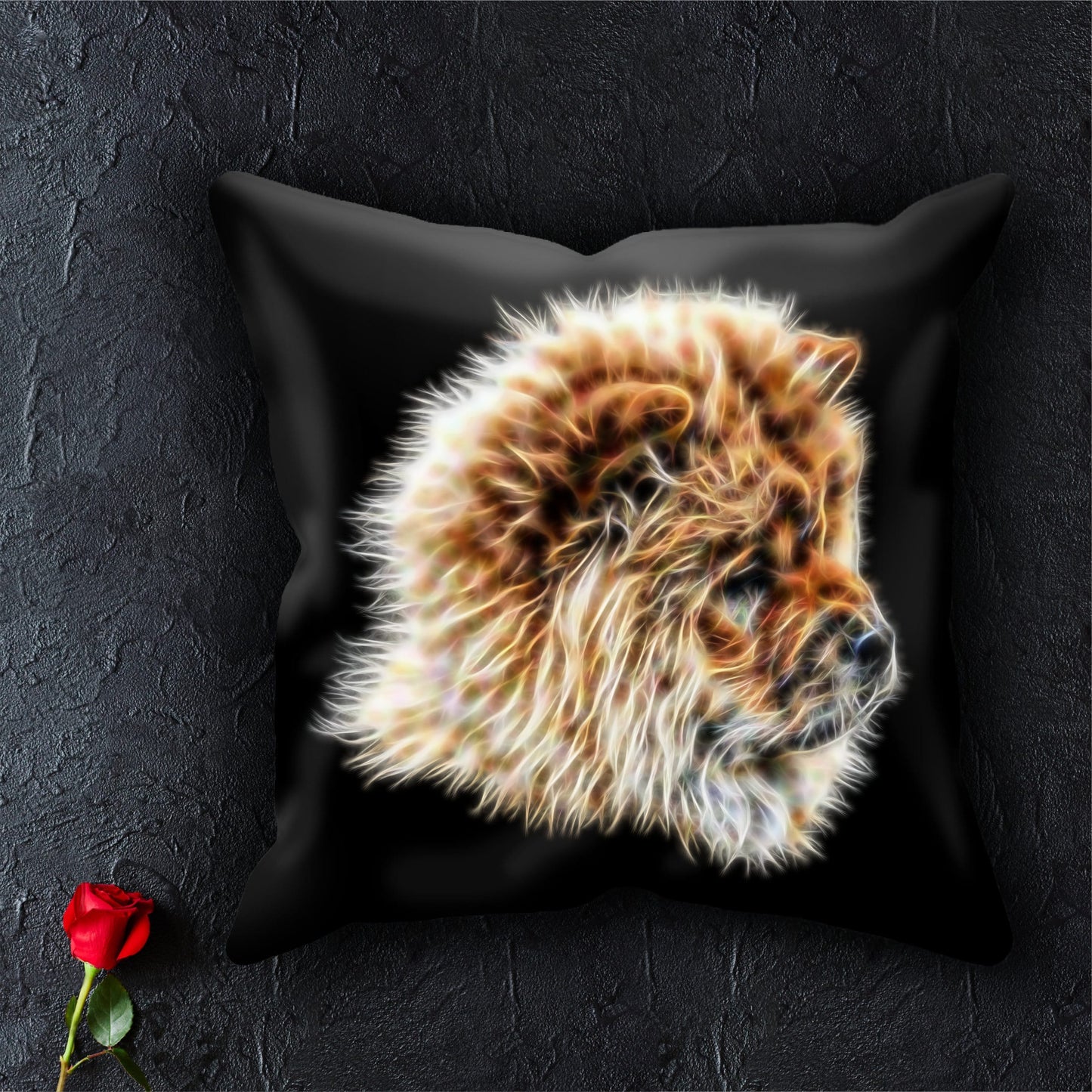 Fawn Chow Chow Cushion and Insert