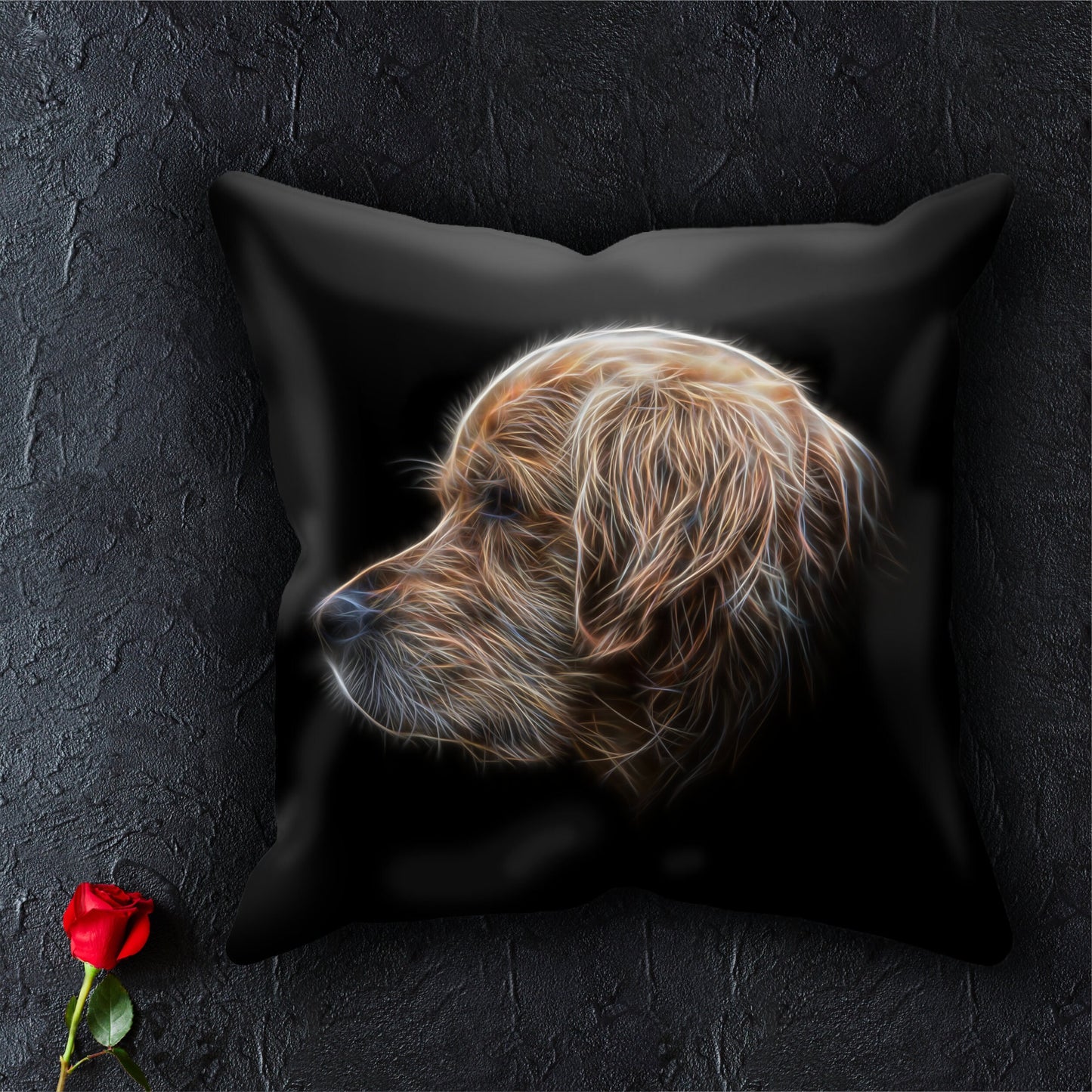 Golden Retriever Cushion and Insert