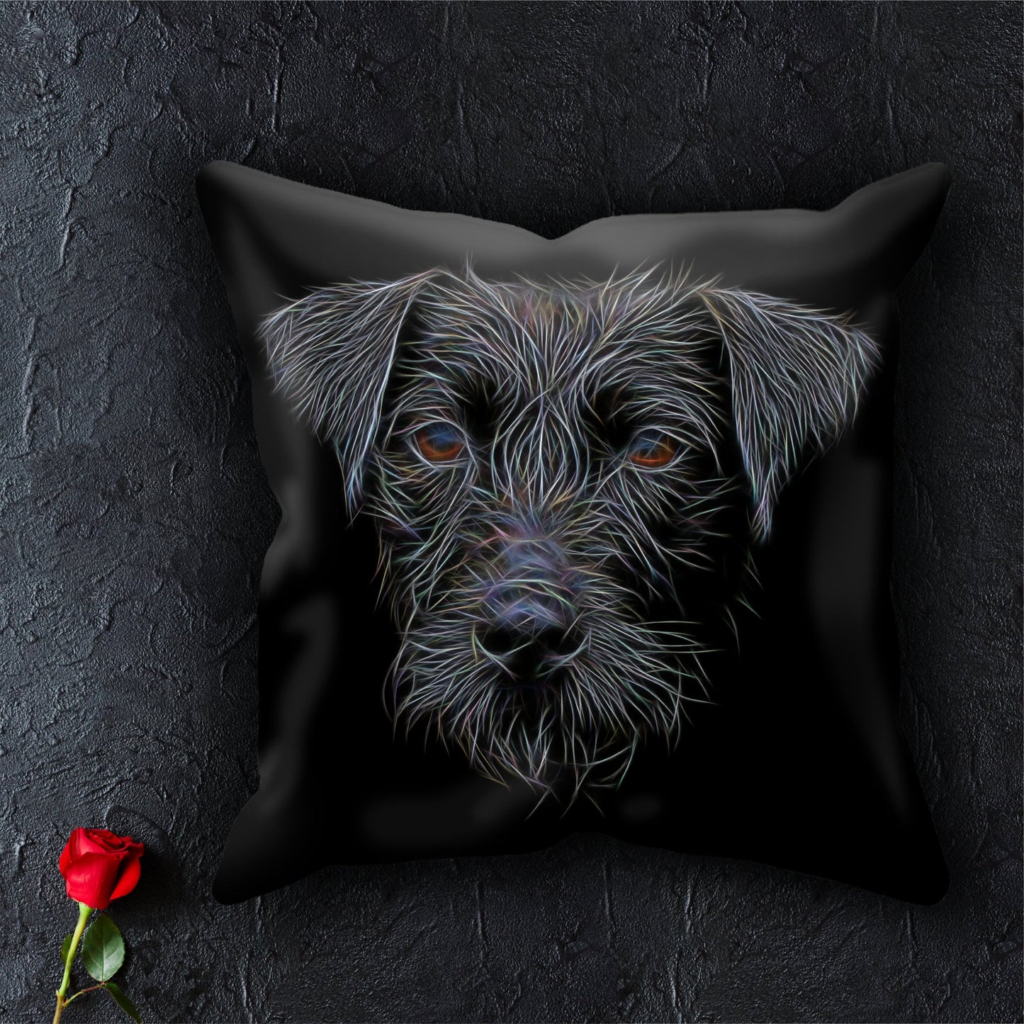 Patterdale Terrier Cushion and Insert