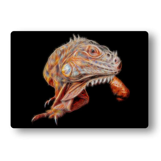 Reptile Print with Stunning Fractal Art Design. Various Sizes and Designs Available. Chamaeleon Gecko Snake Tortoise