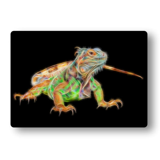 Reptile Print with Stunning Fractal Art Design. Various Sizes and Designs Available. Chamaeleon Gecko Snake Tortoise