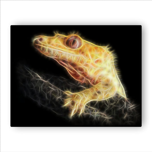 Reptile Print with Stunning Fractal Art Design. Various Sizes and Designs Available. Chamaeleon Gecko Snake Tortoise