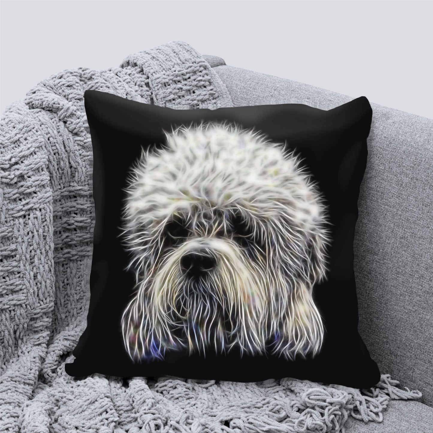 Dandie Dinmont Terrier Cushion