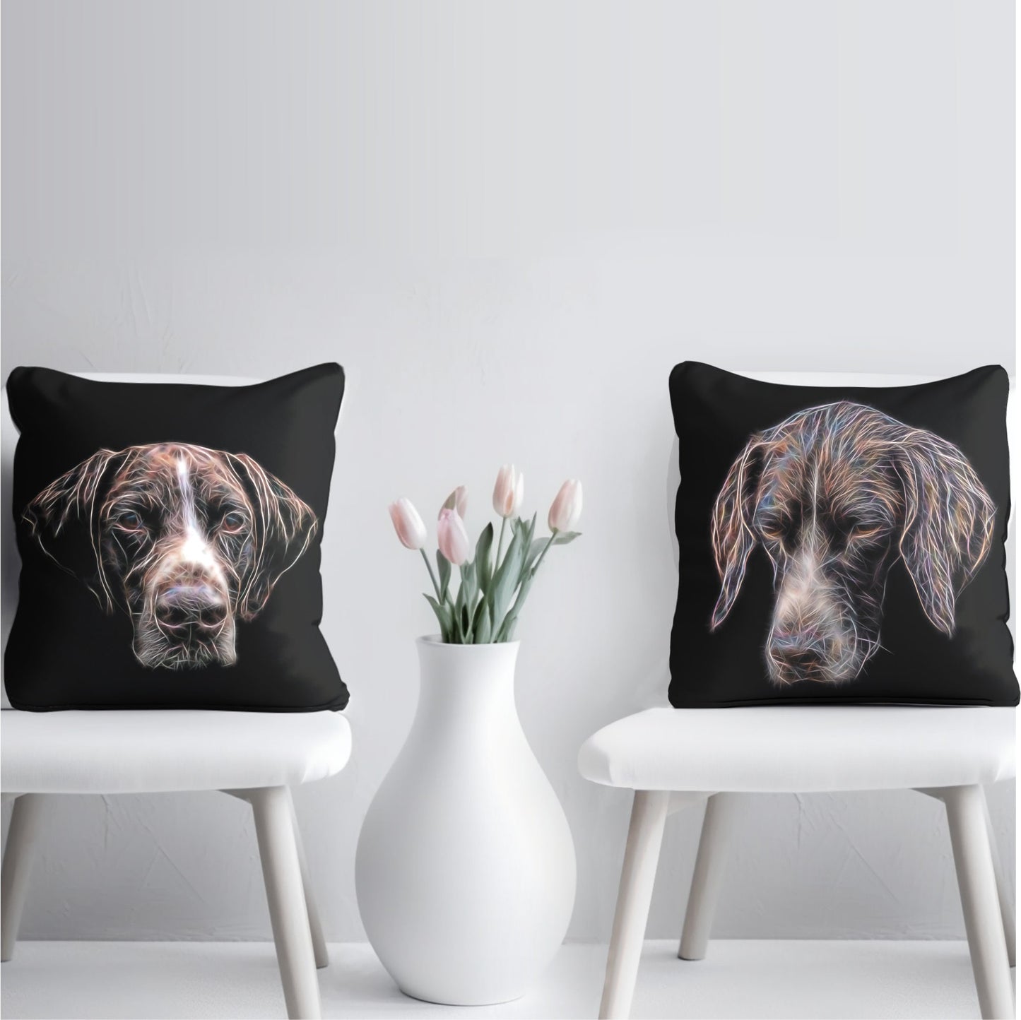 German Shorthaired Pointer Cushion and Insert