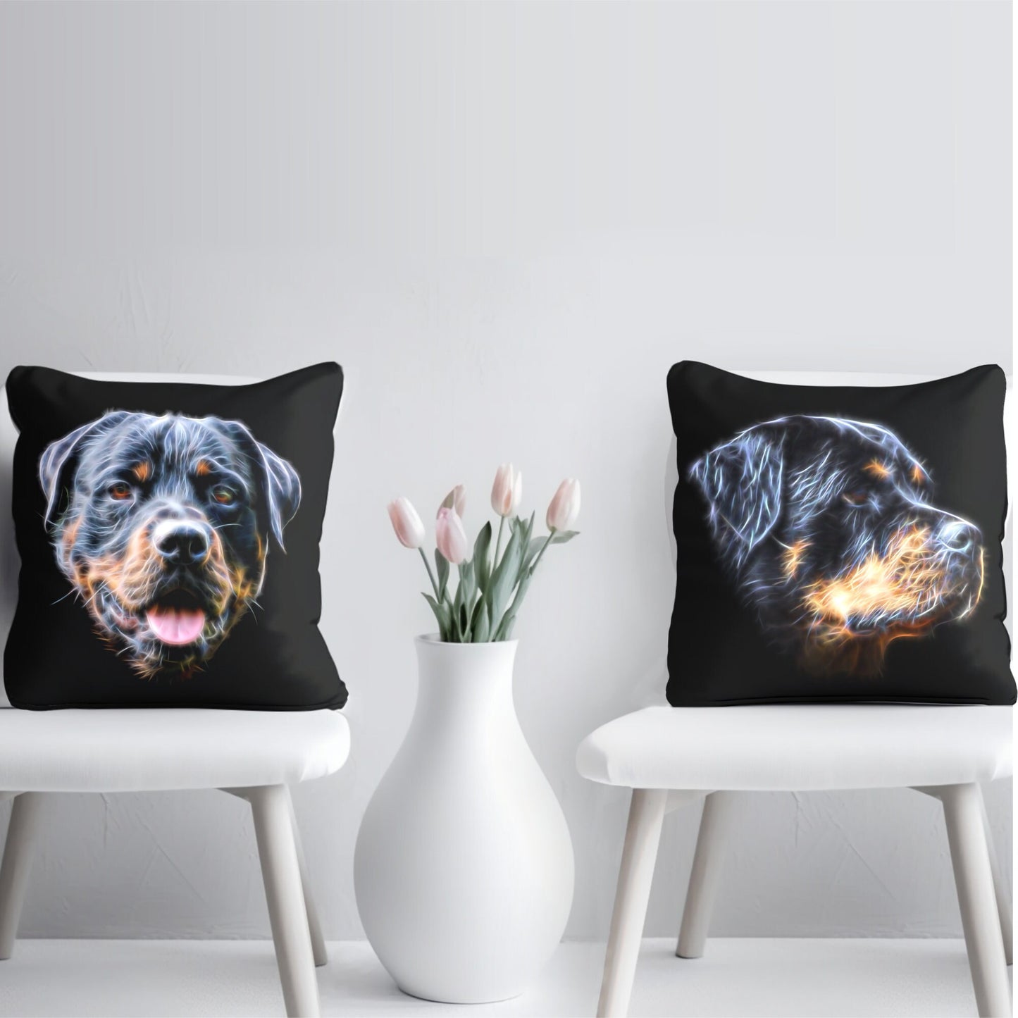 Rottweiler Cushion and Insert