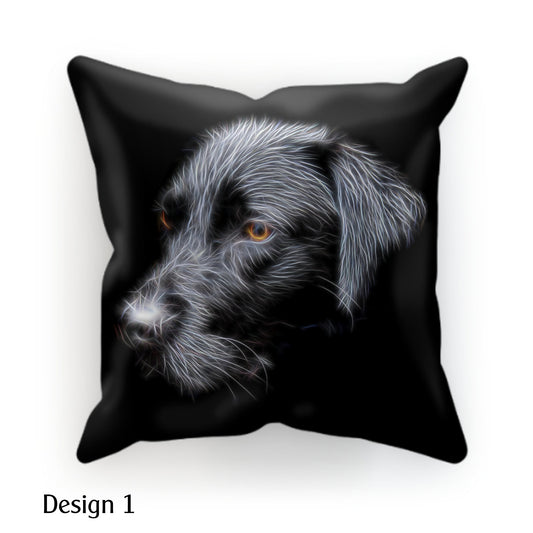 Black Labrador Cushion