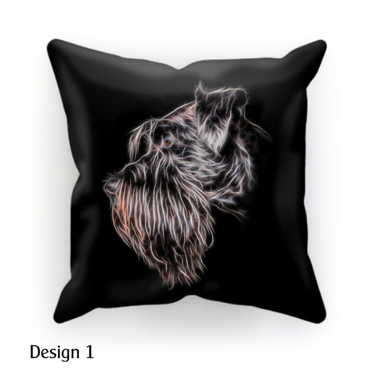 Black Schnauzer Cushion