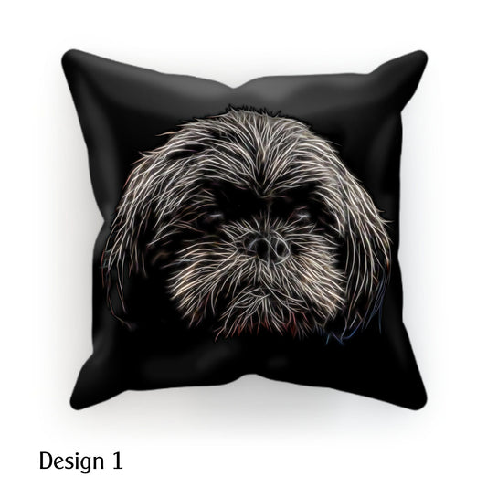 Black Shih Tzu Cushion