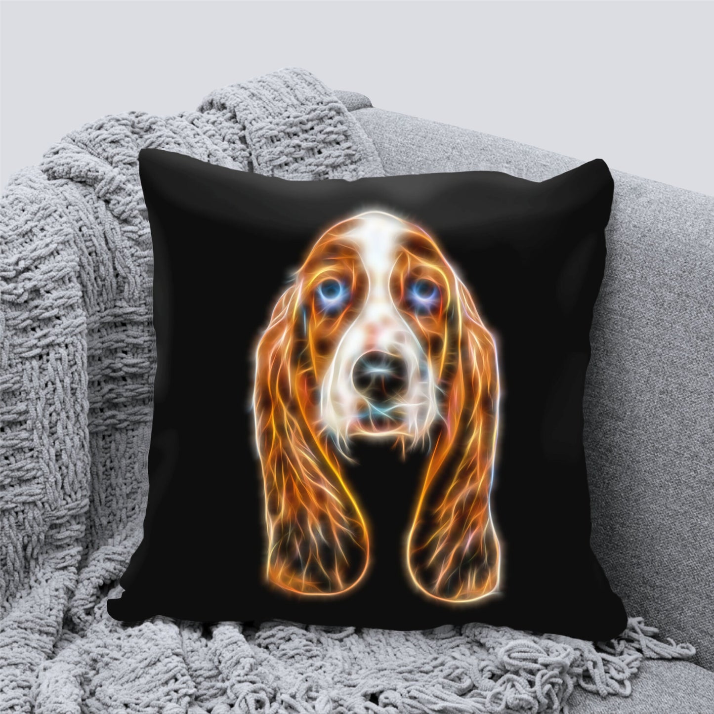 Basset Hound Cushion