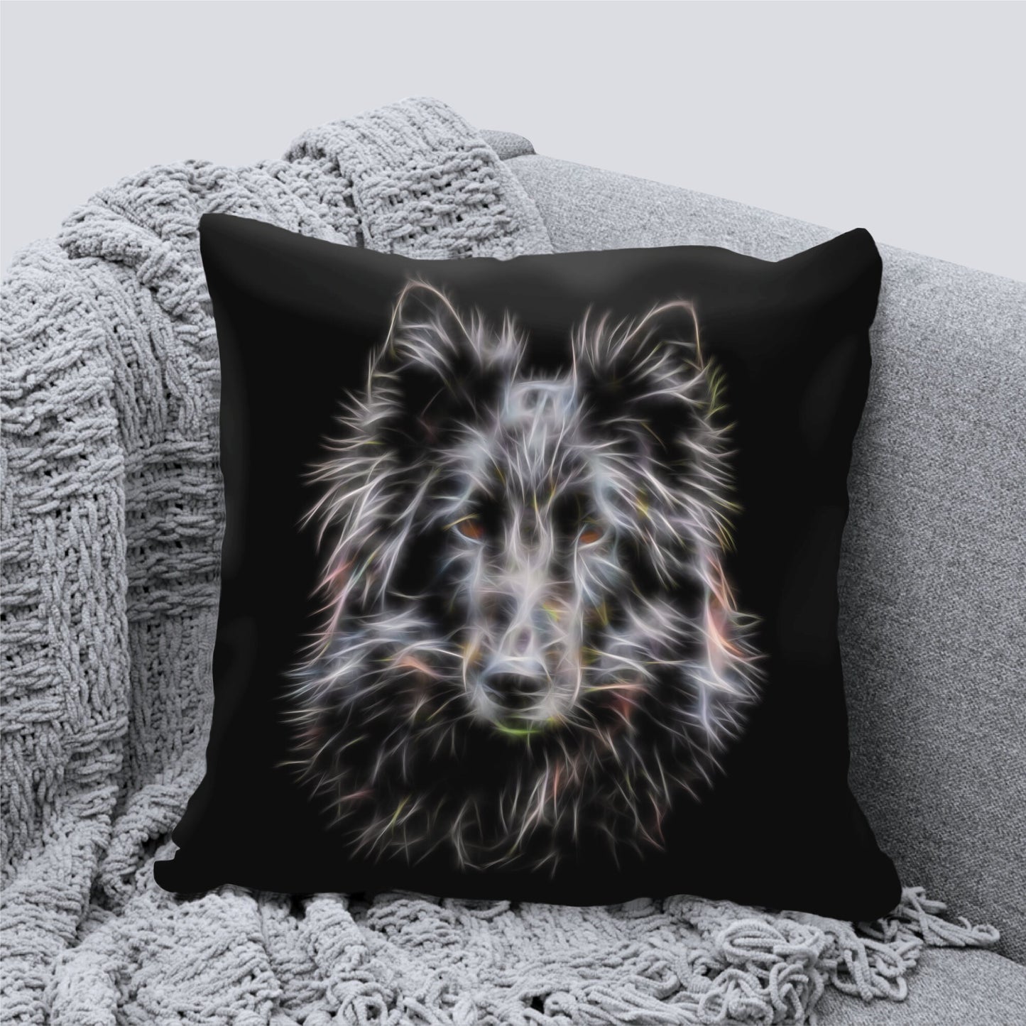 Belgian Groenendael Cushion