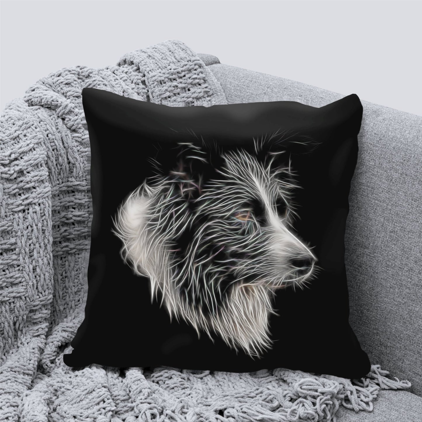 Border Collie Cushion