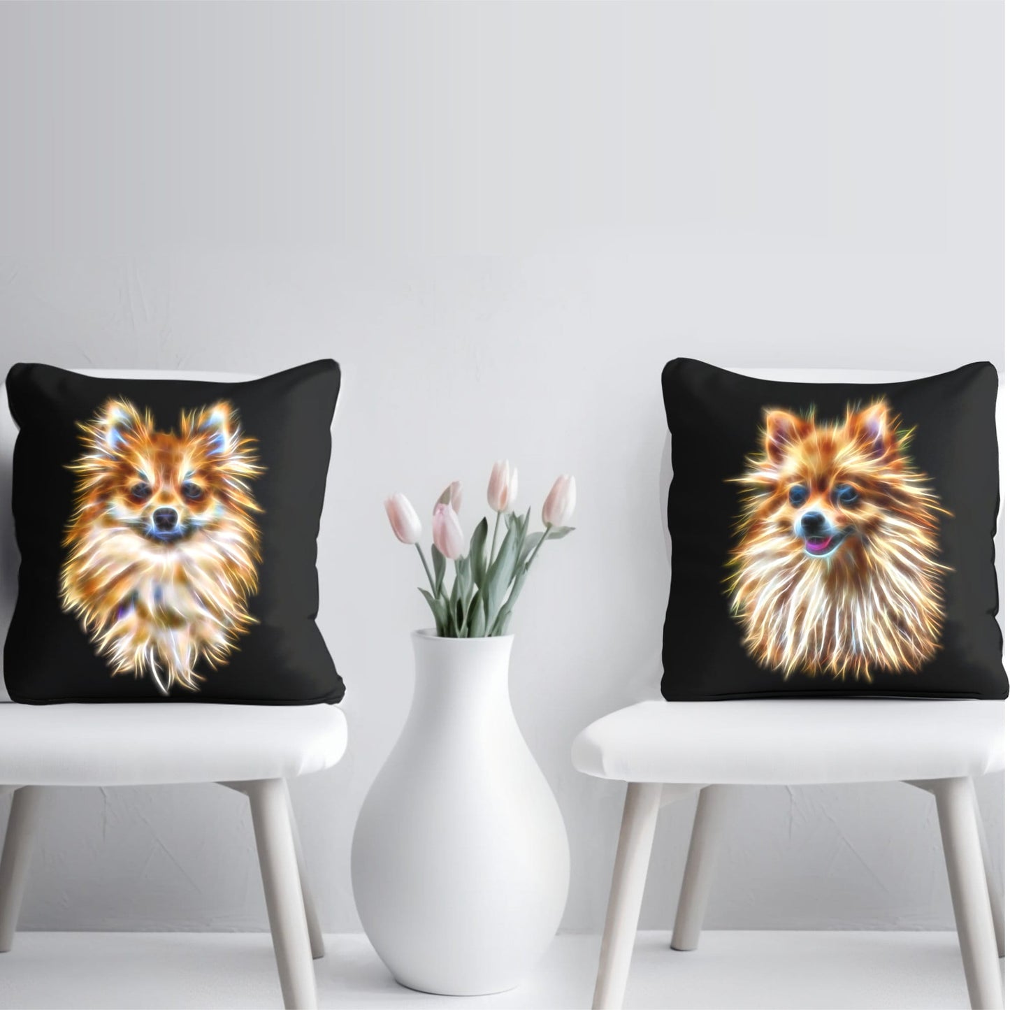 Pomeranian Cushion and Insert