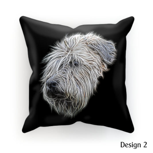 WHEATON TERRIER CUSHION PILLOW
