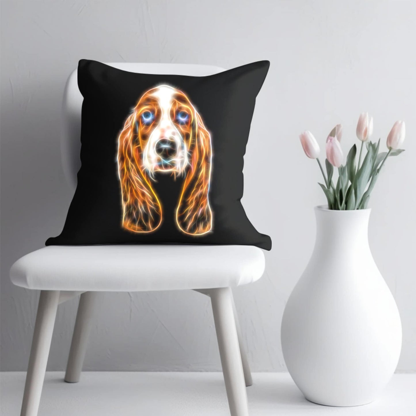 Basset Hound Cushion