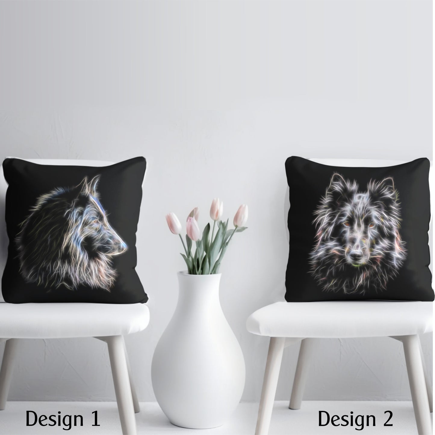 Belgian Groenendael Cushion
