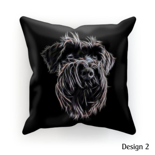 Black Schnauzer Cushion