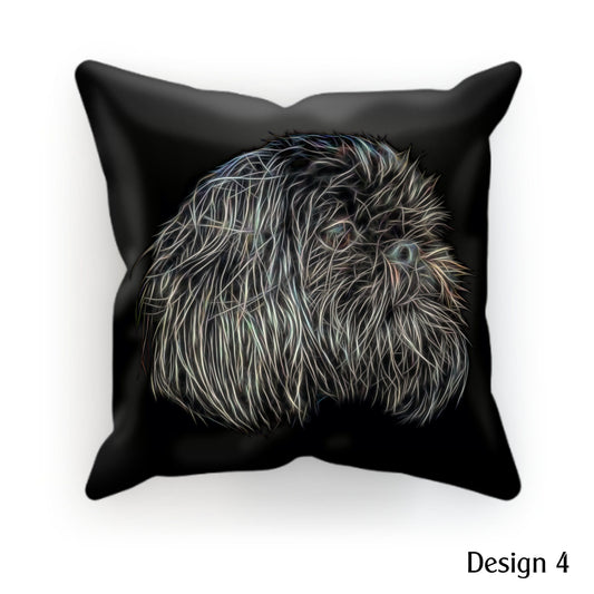 Black Shih Tzu Cushion