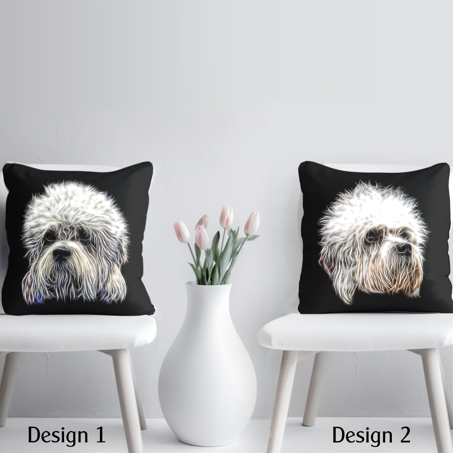 Dandie Dinmont Terrier Cushion