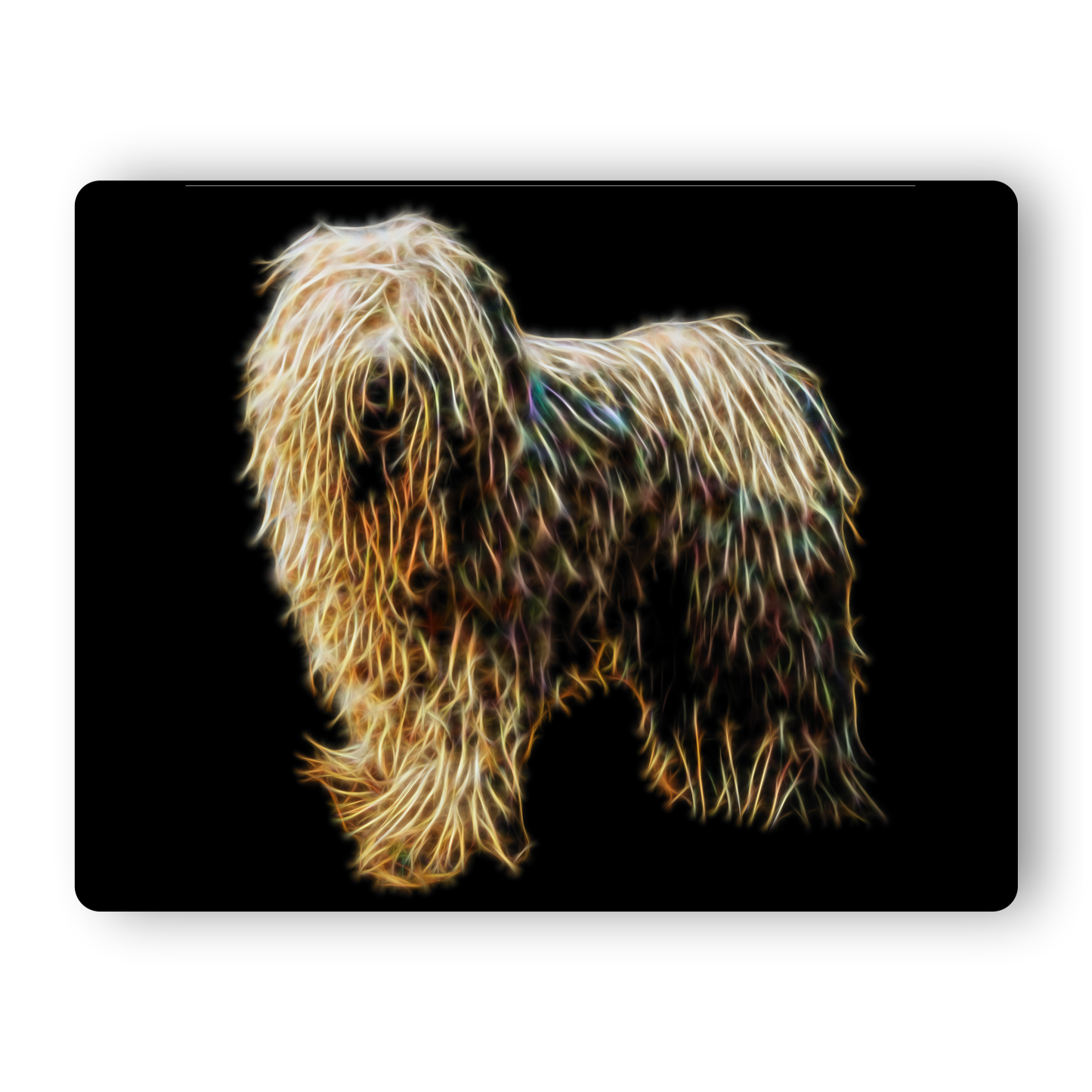 Komondor Metal Wall Plaque